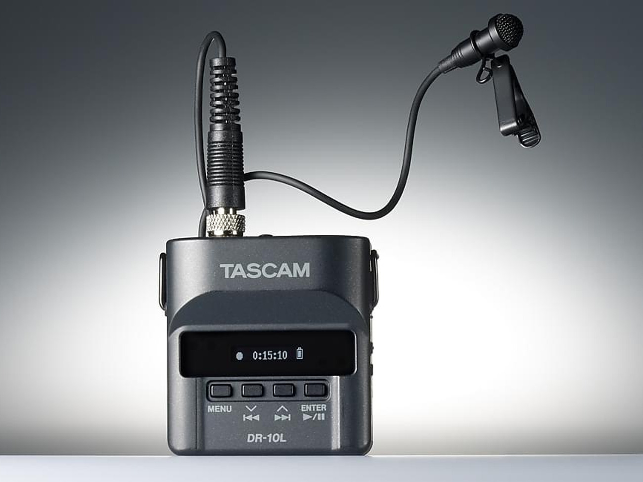 2x tascam dr10l microphone