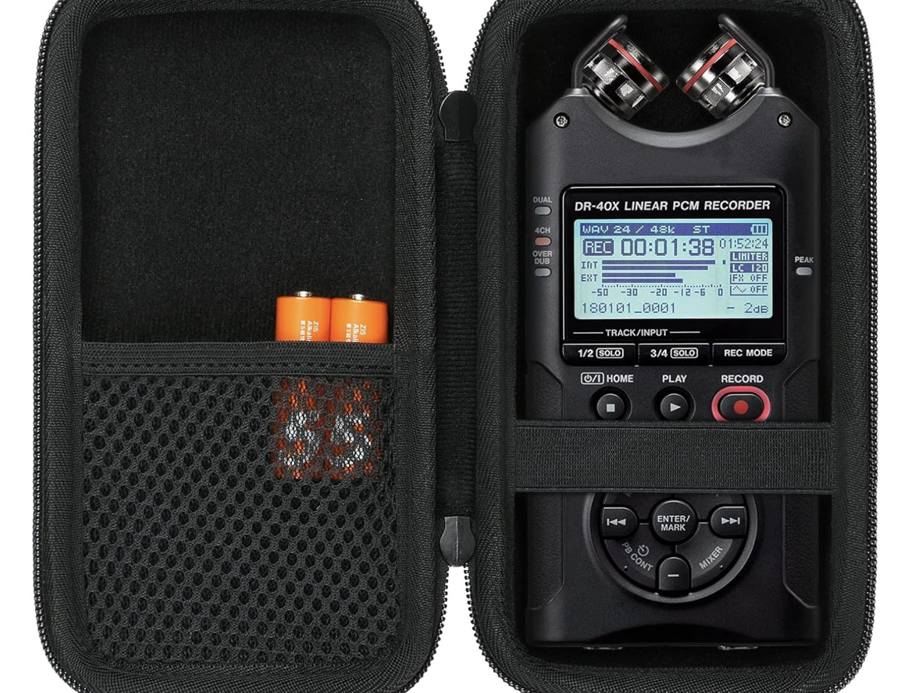 Tascam dr-40x audio recorder 