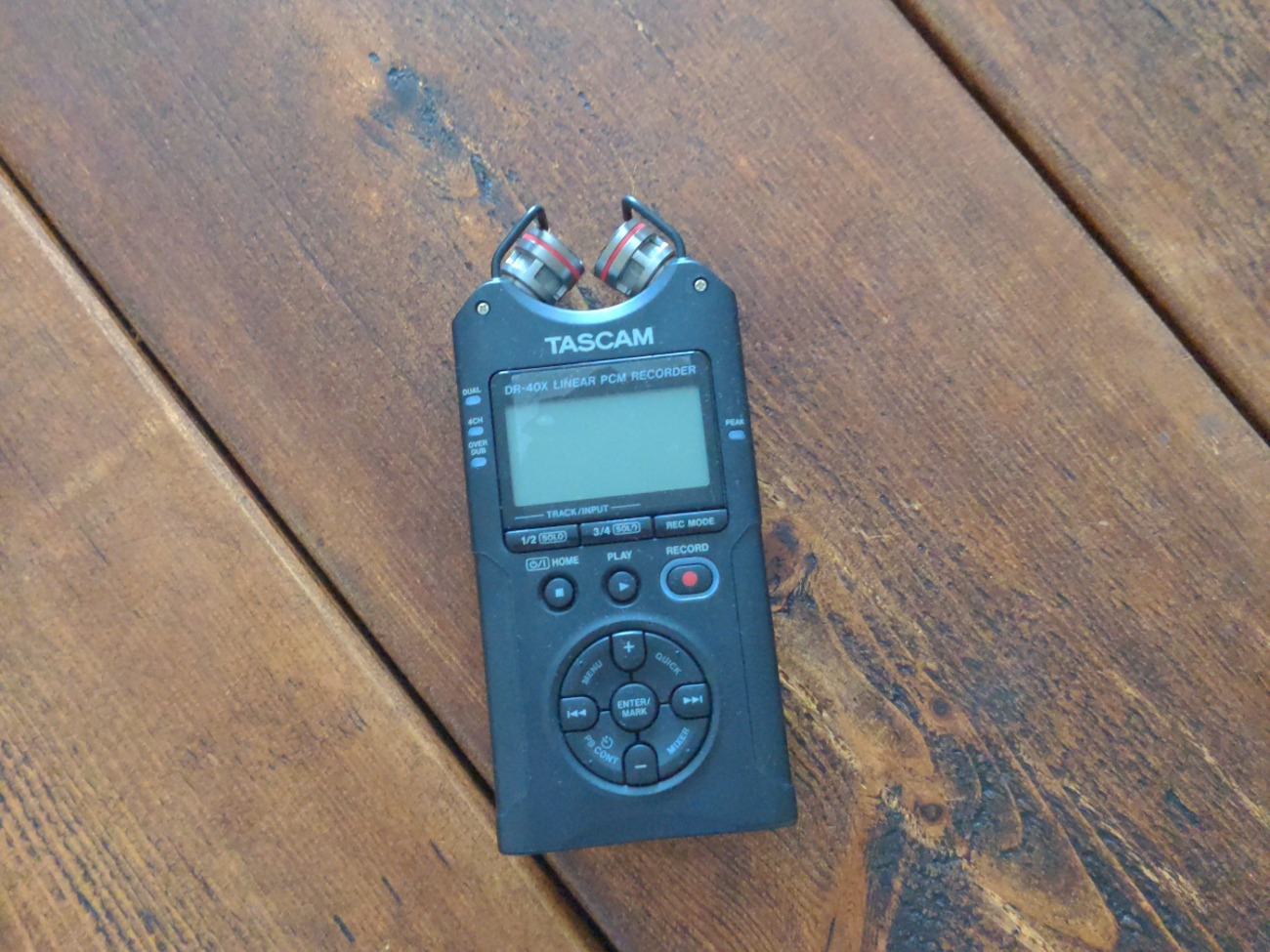 Tascam dr-40x audio recorder