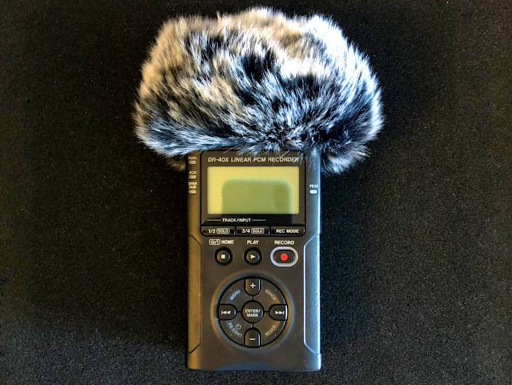 Tascam dr-40x audio recorder