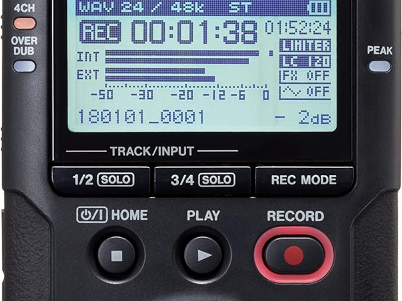 Tascam dr-40x sound recorder