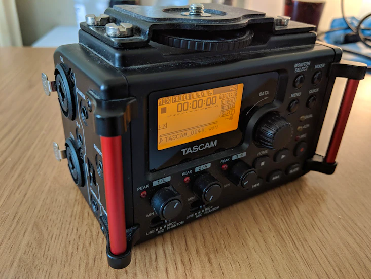 Tascam dr-60d mk ii - 4 track audio field recorder