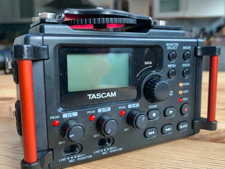 Tascam dr-60d mk ii audio recorder - linear pcm recorder