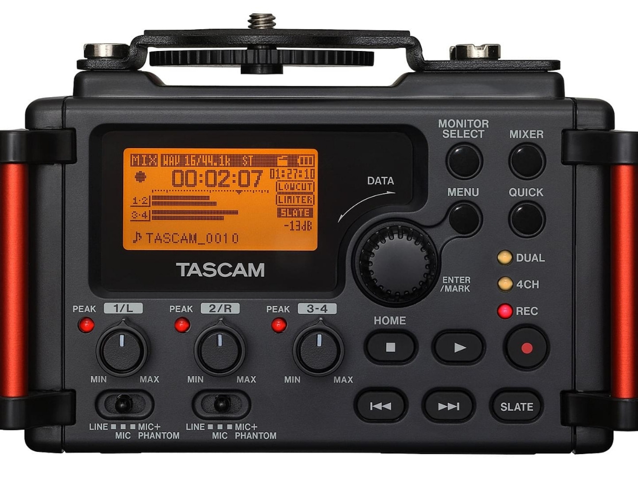 Tascam dr60d mkii - 4 track dslr audio recorder