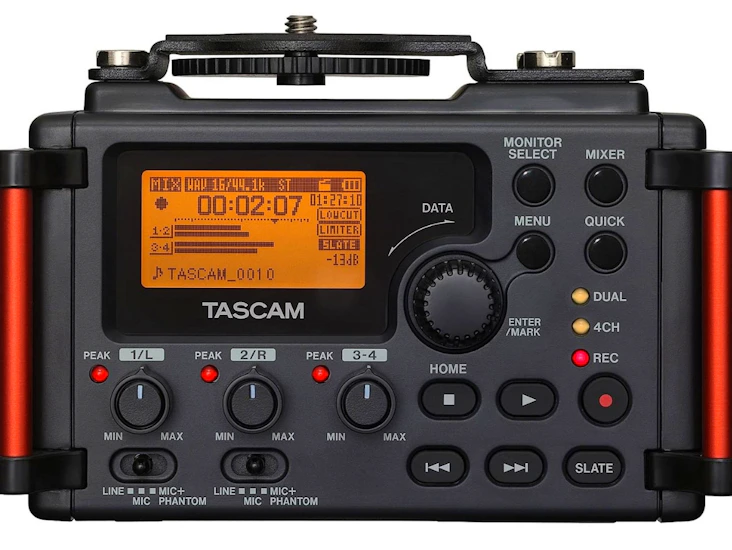 Tascam dr60d mkii - 4 track dslr audio recorder