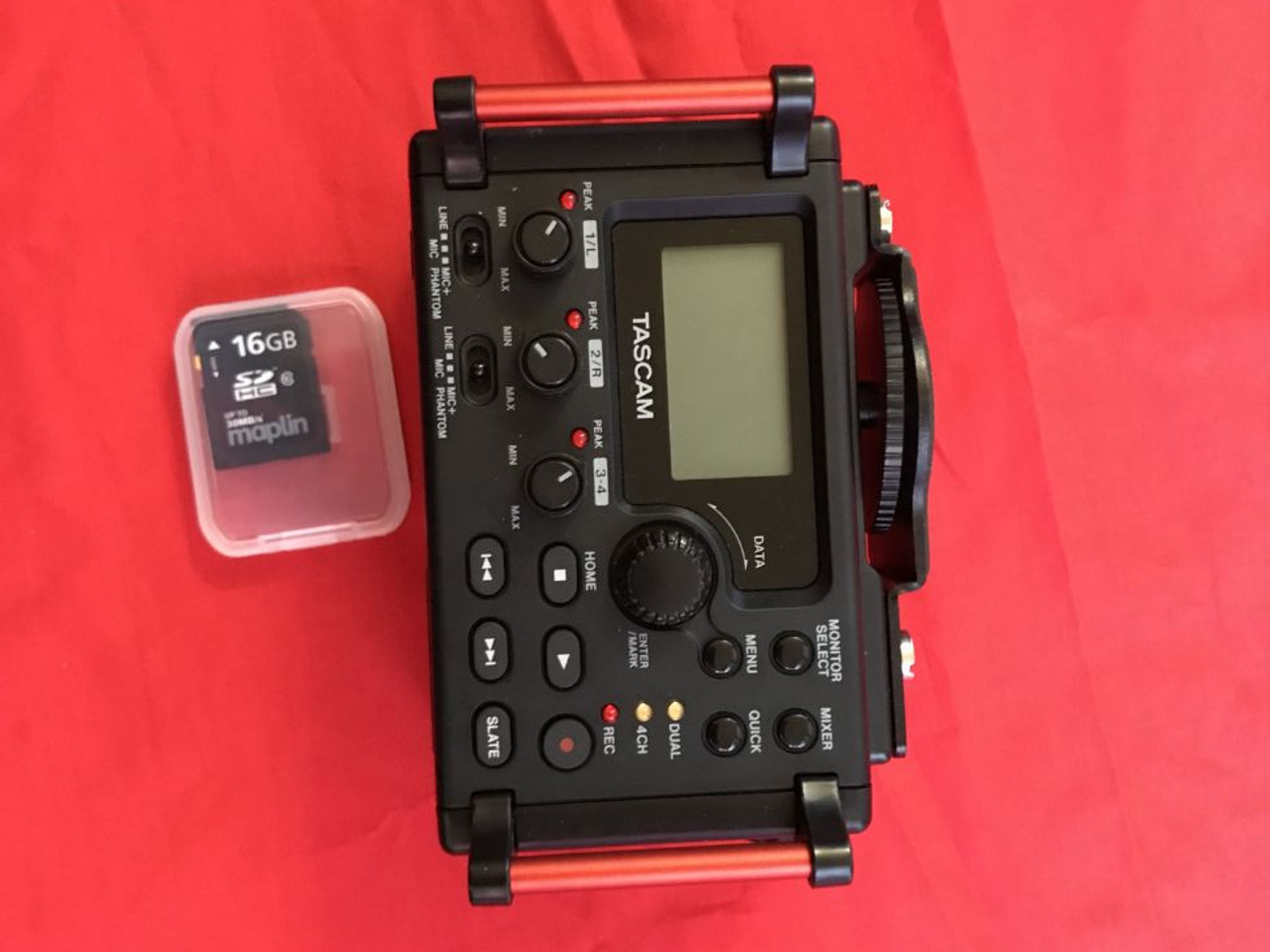 Tascam dr-60d mkii audio recorder 