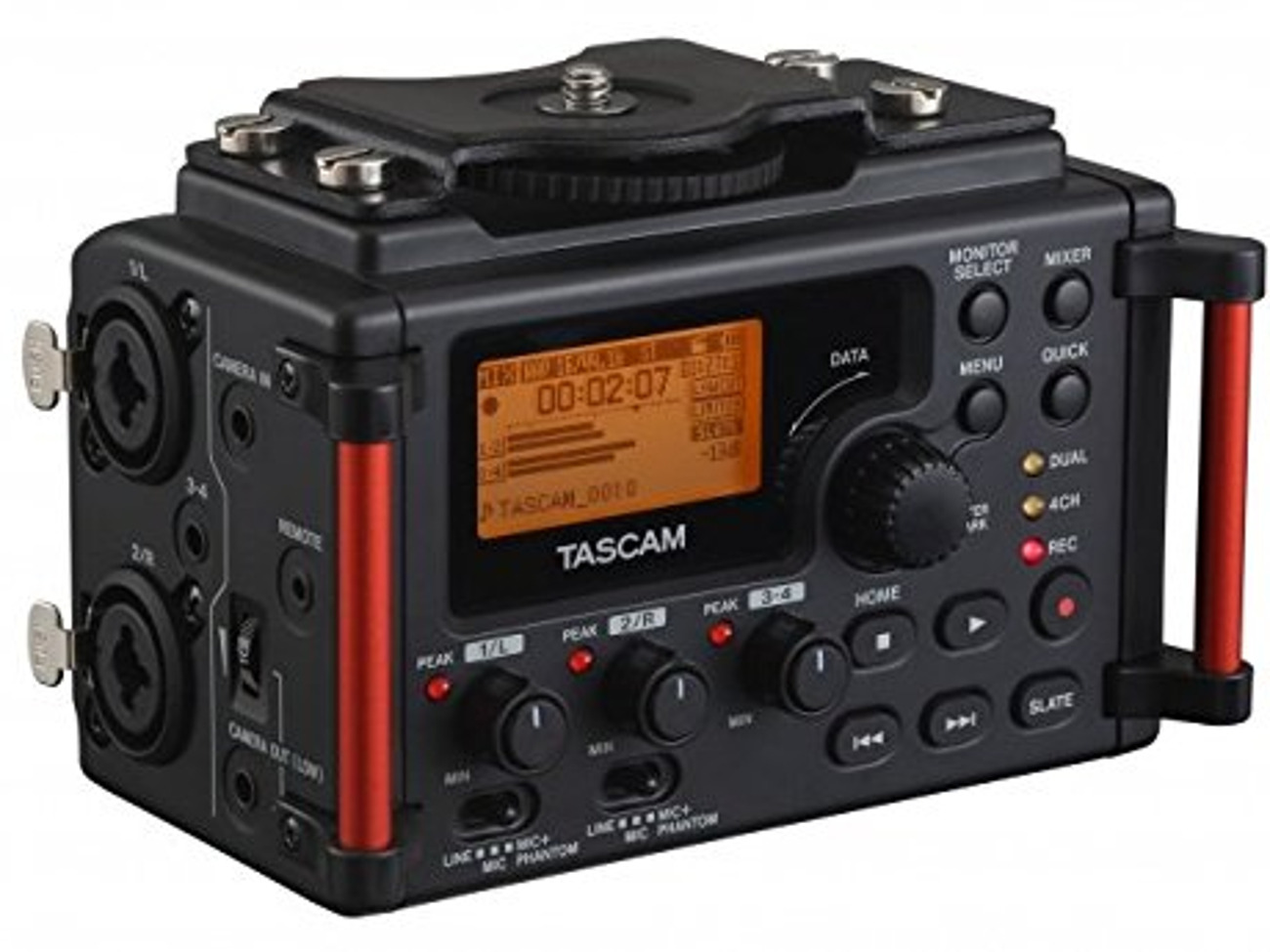 Tascam dr-60dmkii – portable linear pcm stereo recorder for 