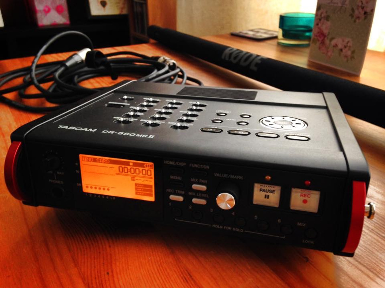 Tascam dr-680 mark 2 with sholder bag