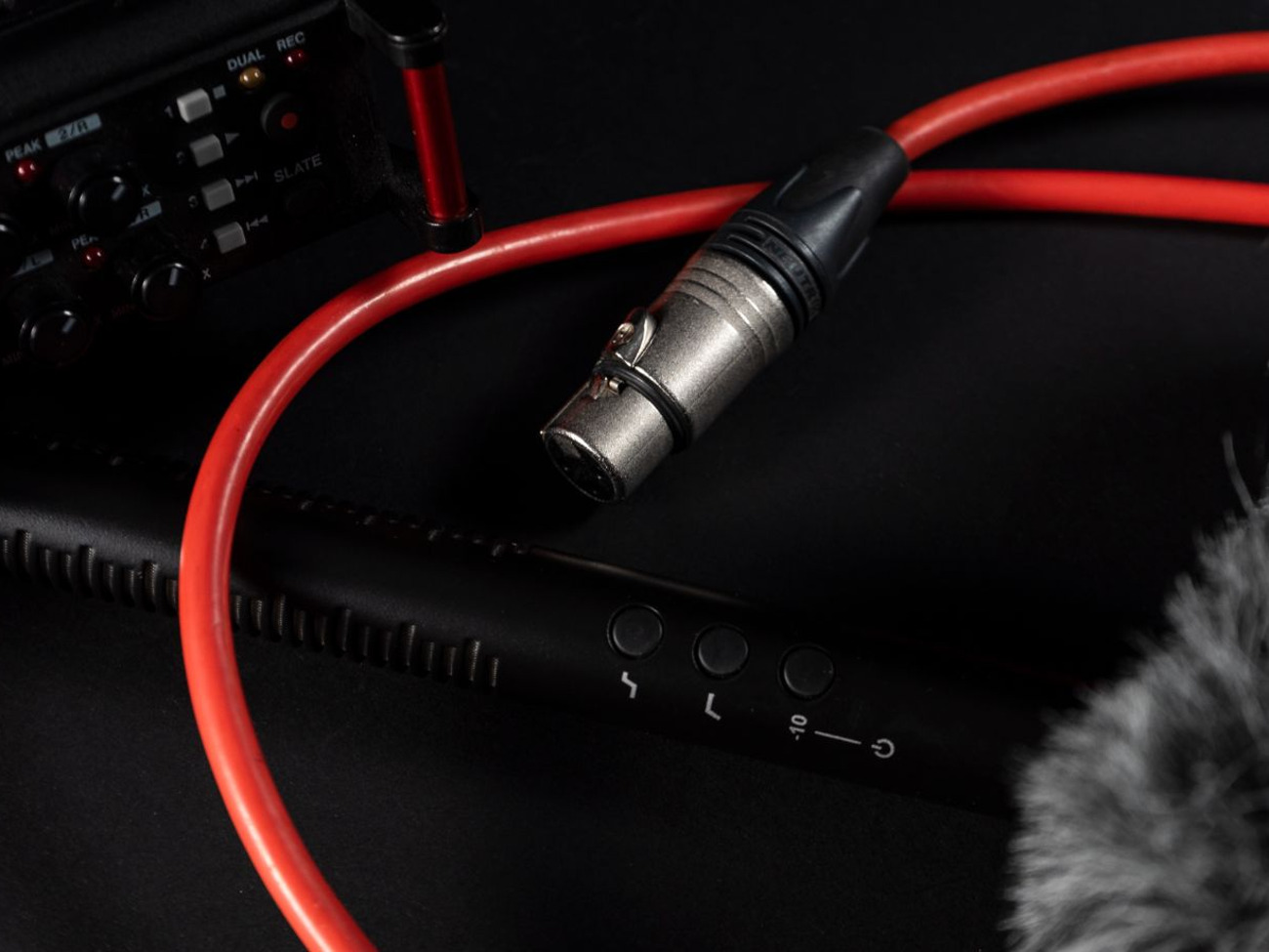 Tascam dr-70d + rode ntg 5