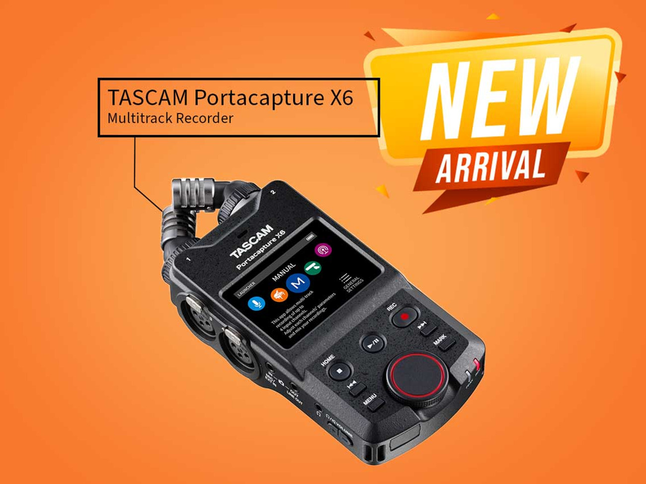 Tascam portacapture x6