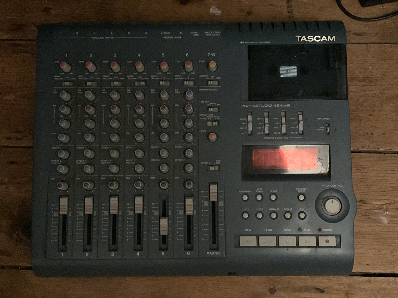 Tascam portastudio mkiii 4-track tape recorder