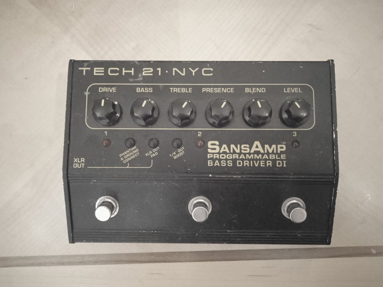 Rent Tech21 - Sansamp Programmable Bass Driver DI from Tom O, Olton,  Solihull for £3.33 - 10/day