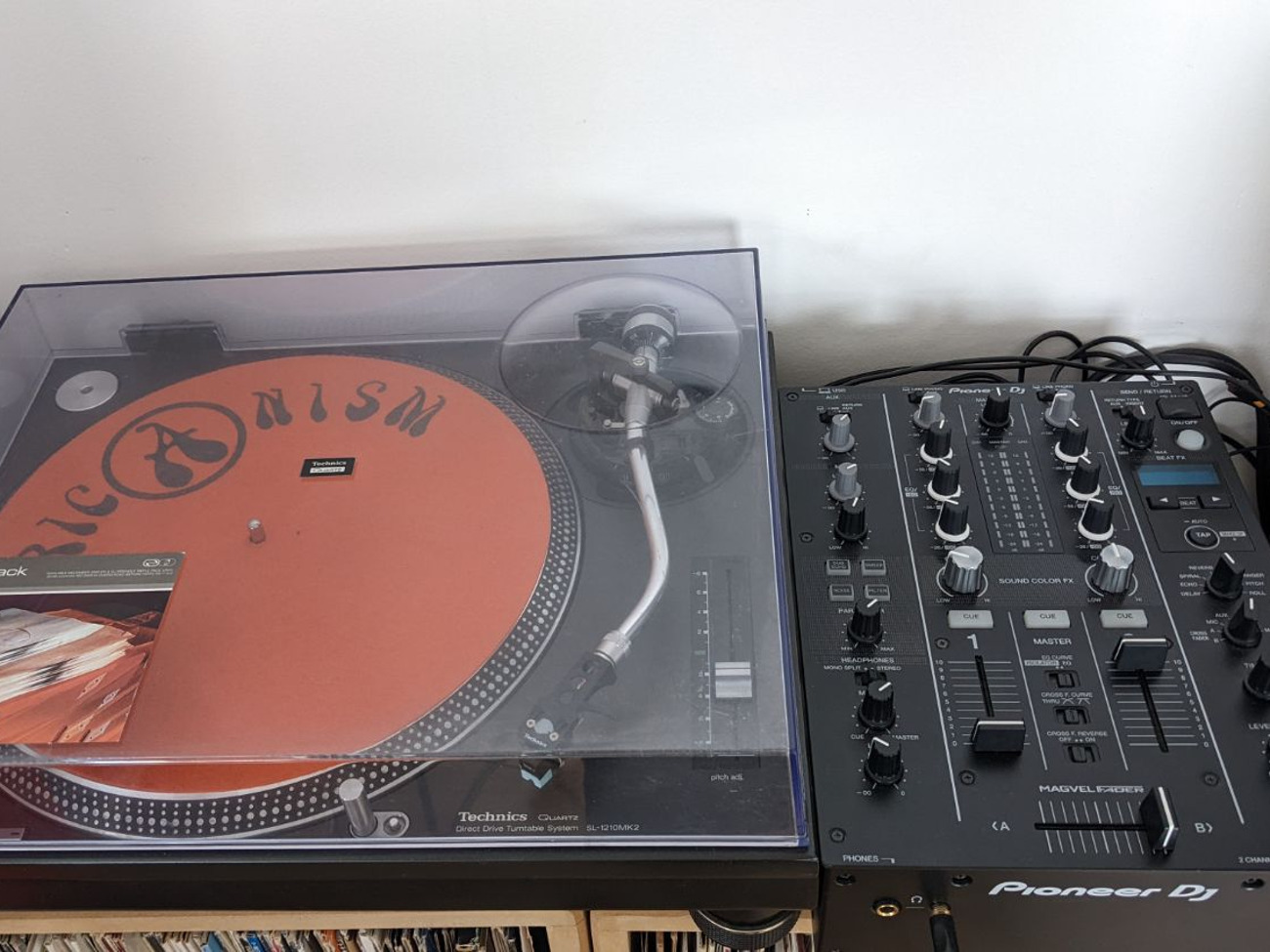 Technics 1210s x2 + pioneer djm450