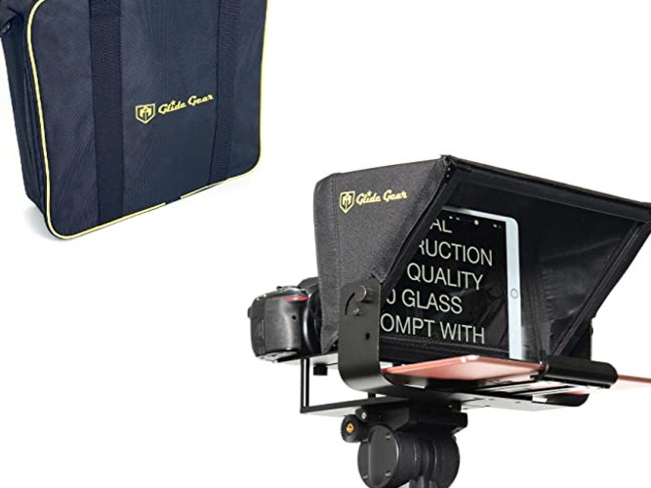 Teleprompter with ipad, remote and app