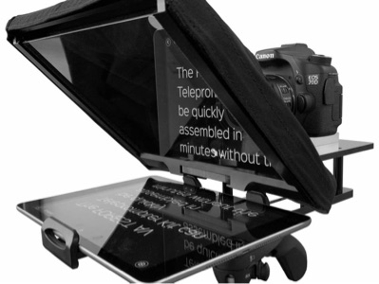 Teleprompter with ipad mini