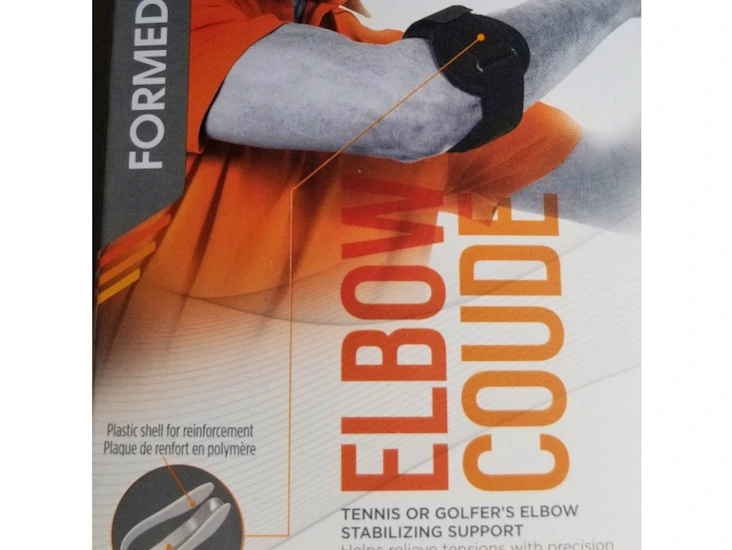 Tennis or golfer's elbow stabilizing support