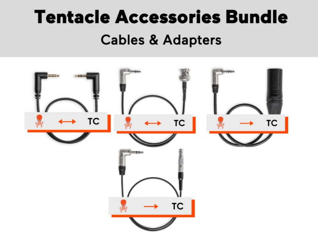 Tentacle sync e | accessories + cables bundle