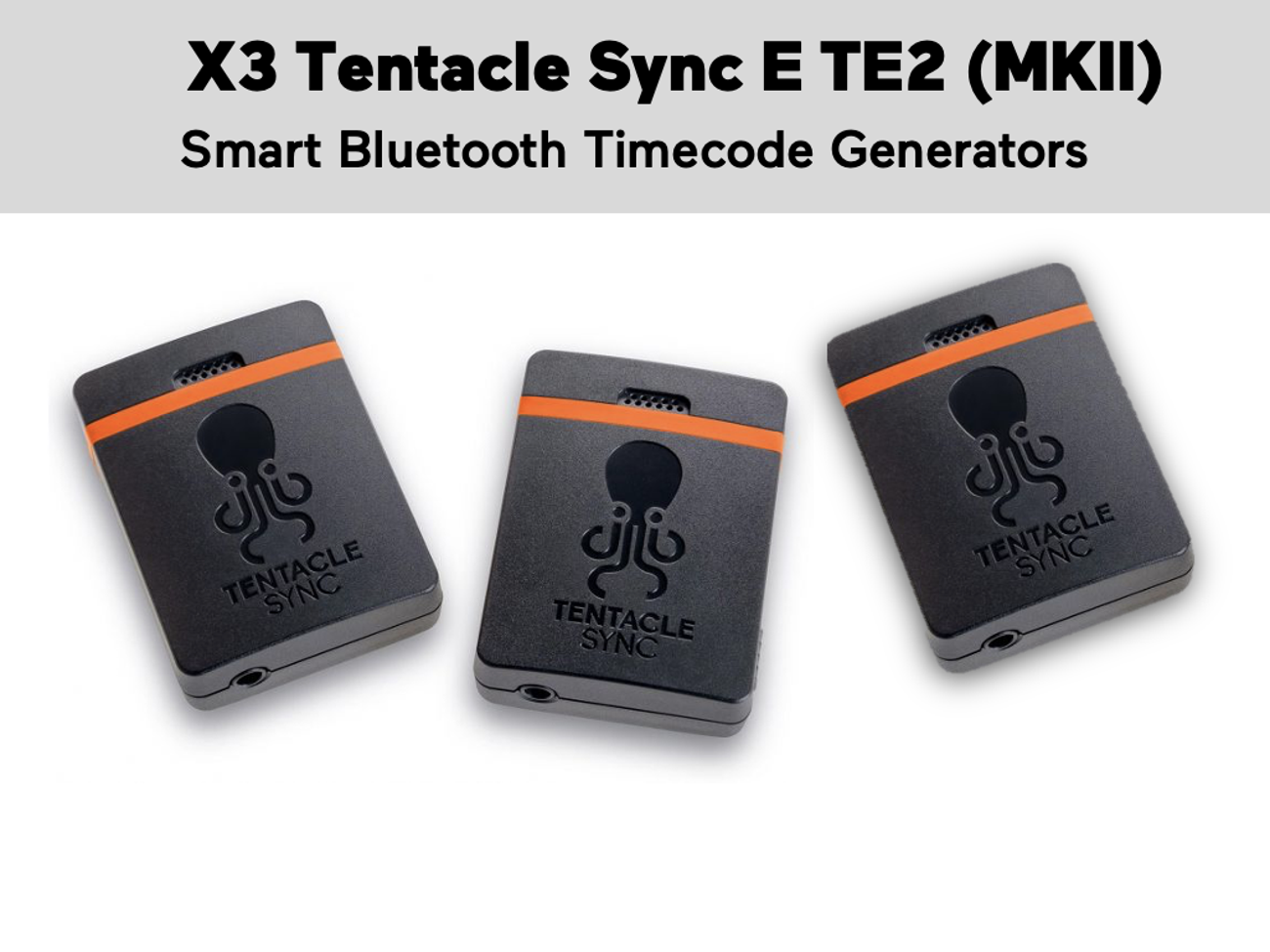 Tentacle sync e | timecode generators (x 3) + extras