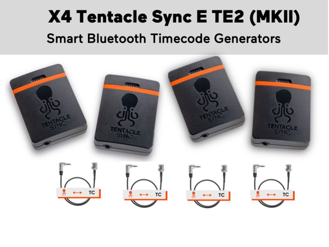 Tentacle sync e | timecode generators (x4) + extras