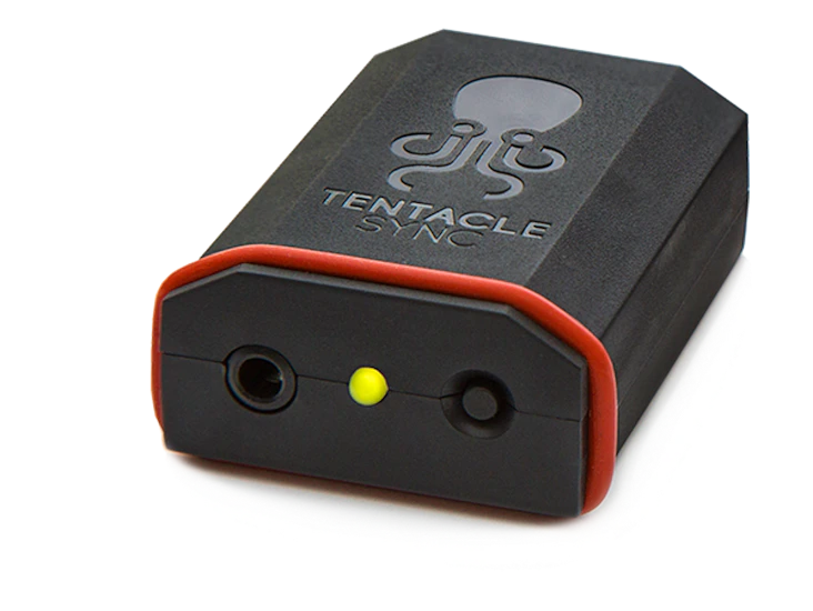 Tentacle sync timecode with all cables x2