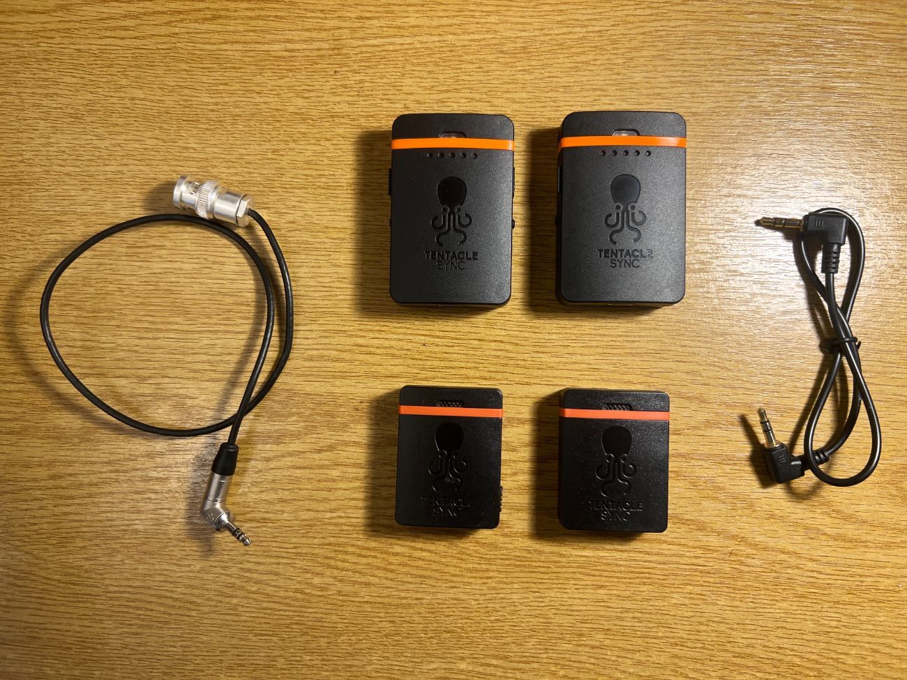 Tentacle sync track e x 2 and sync 2 x 2 timecode units
