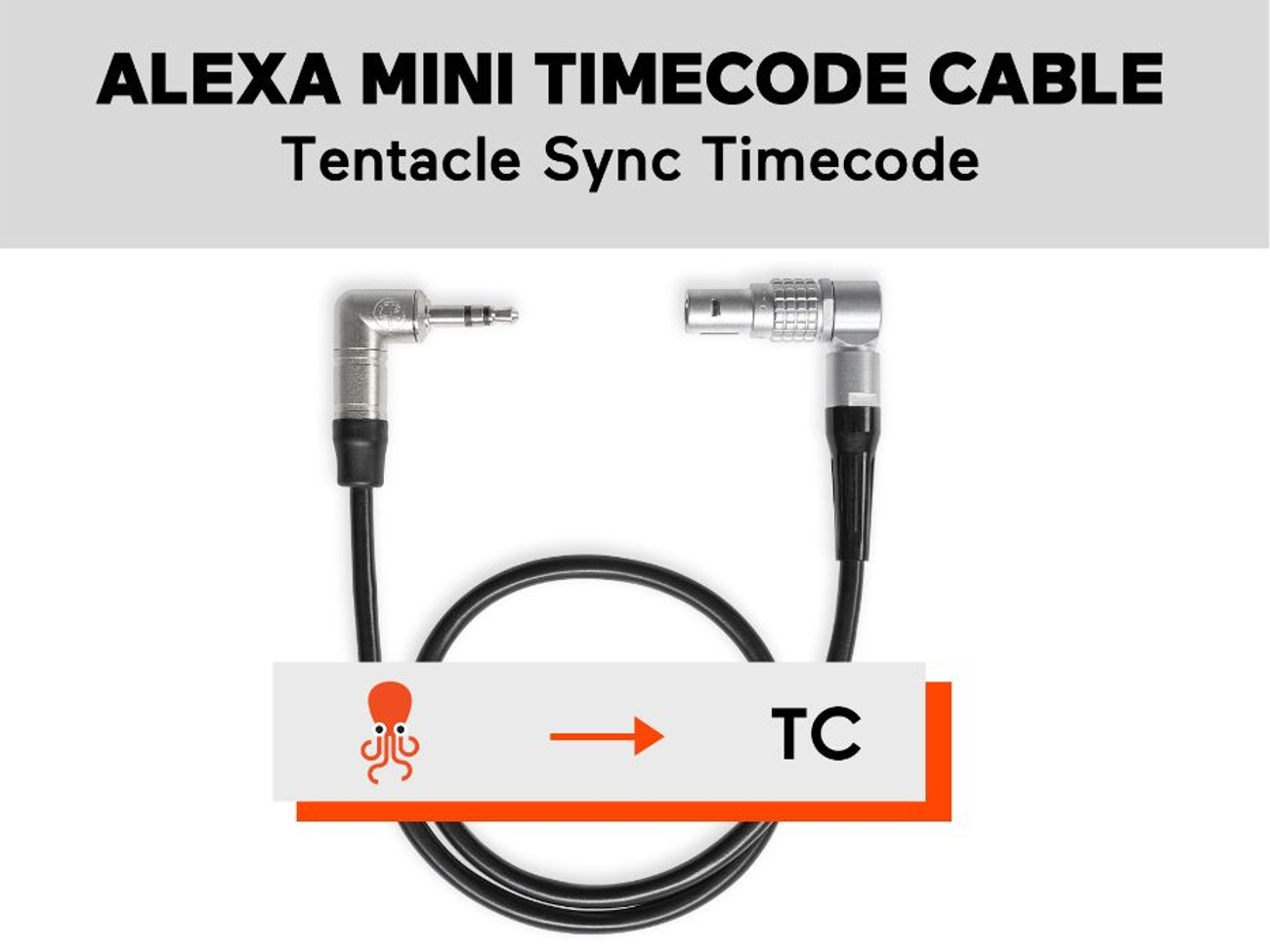 Tentacle to alexa mini timecode cable