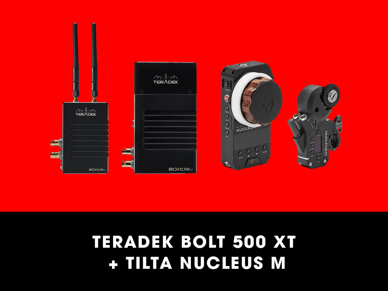 Teradek 500 xt, tilta nucleus m, smallhd 7 inch monitor, vmount package