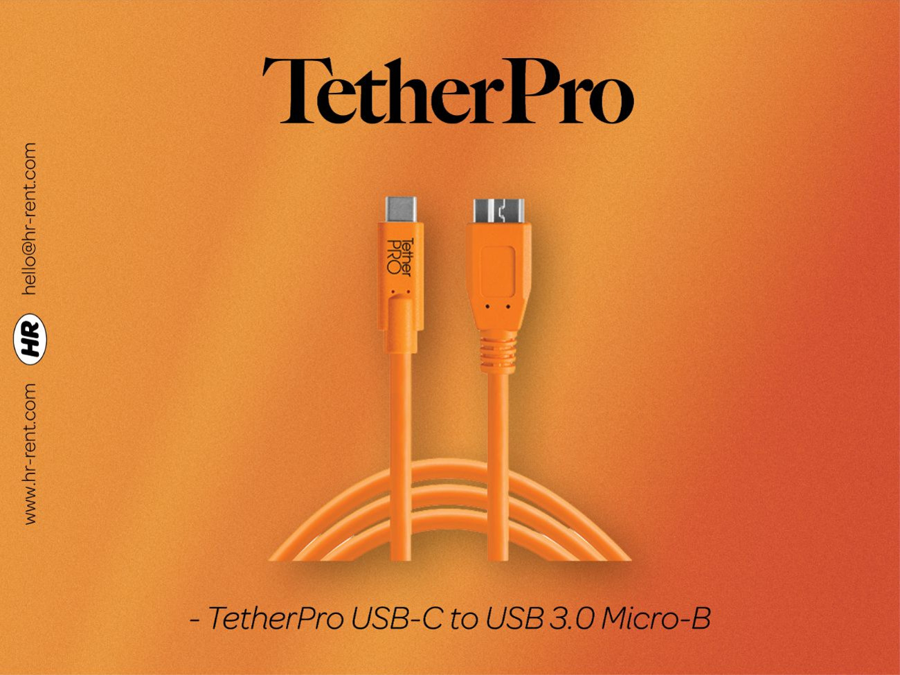 Tetherpro usb-c to micro-b (tethering cable canon 5d mark iv)