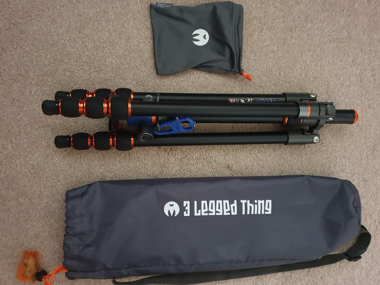 Three legged thing travis tripod with airhead ballhead 