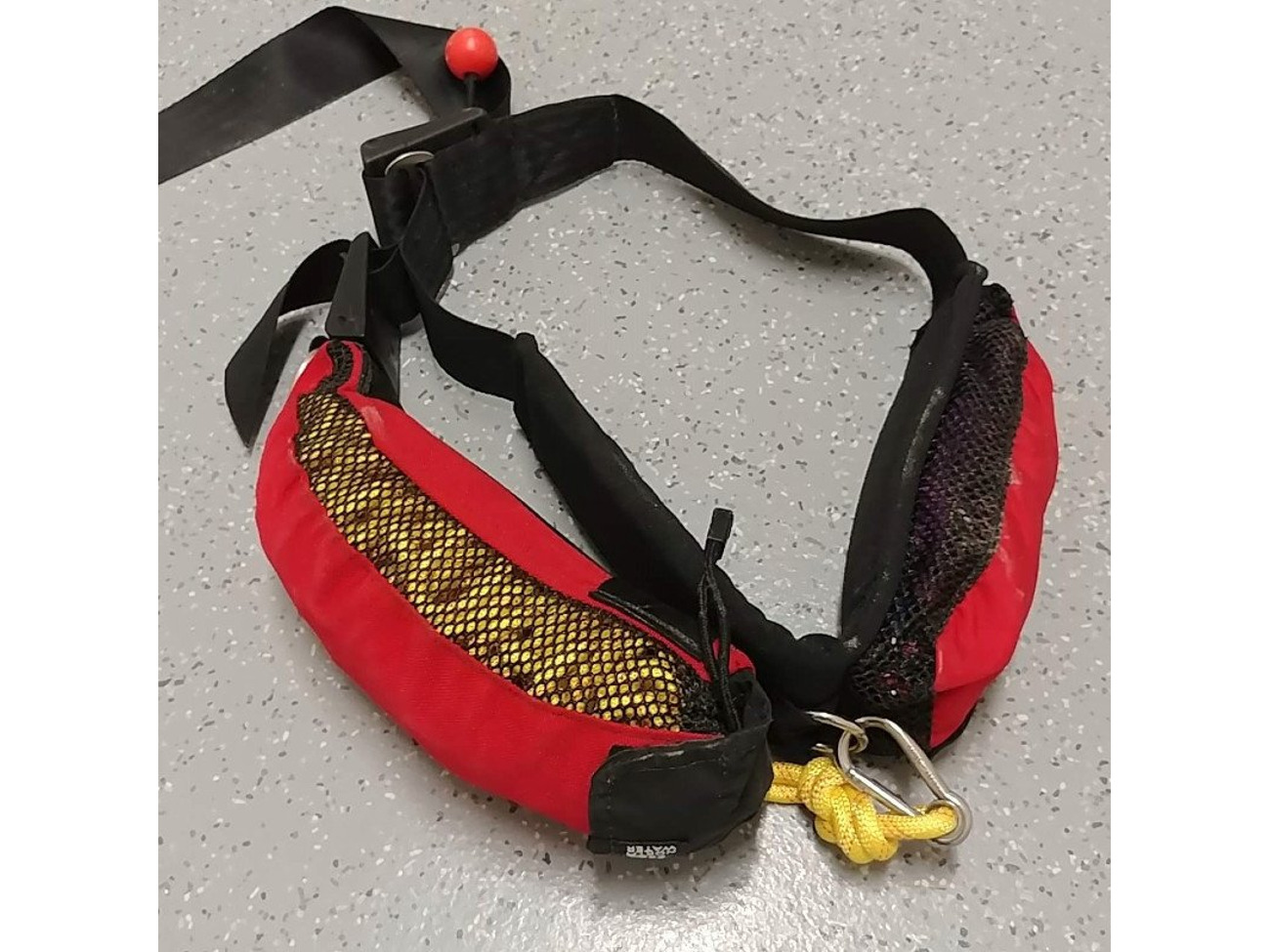 Throw bag belt
