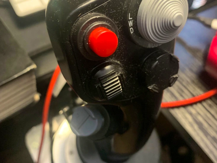 Thrustmaster hotas warthog stick and throttle