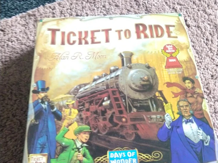 Ticket to ride board game