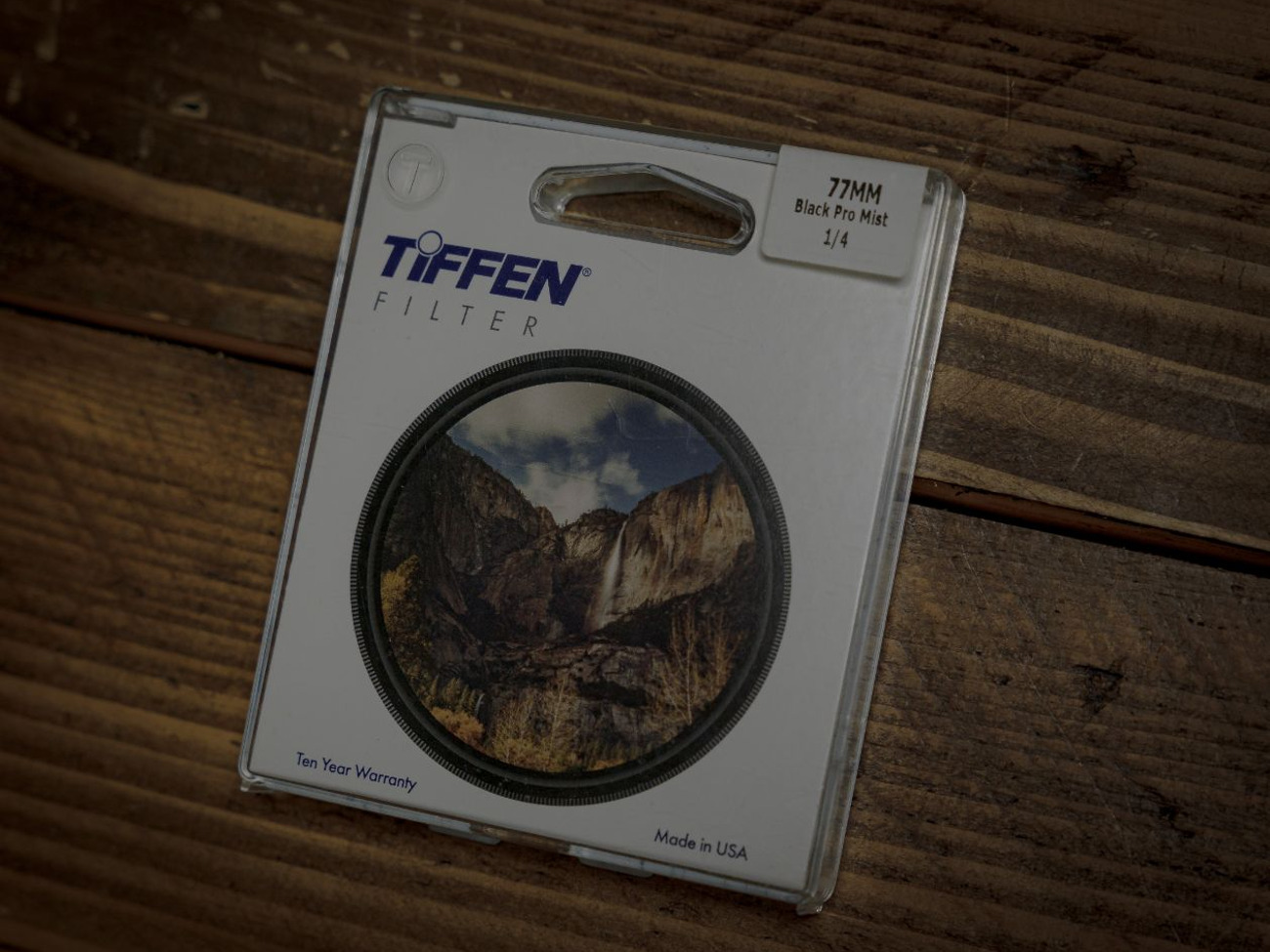 Tiffen black pro mist 1/4 filter 77mm