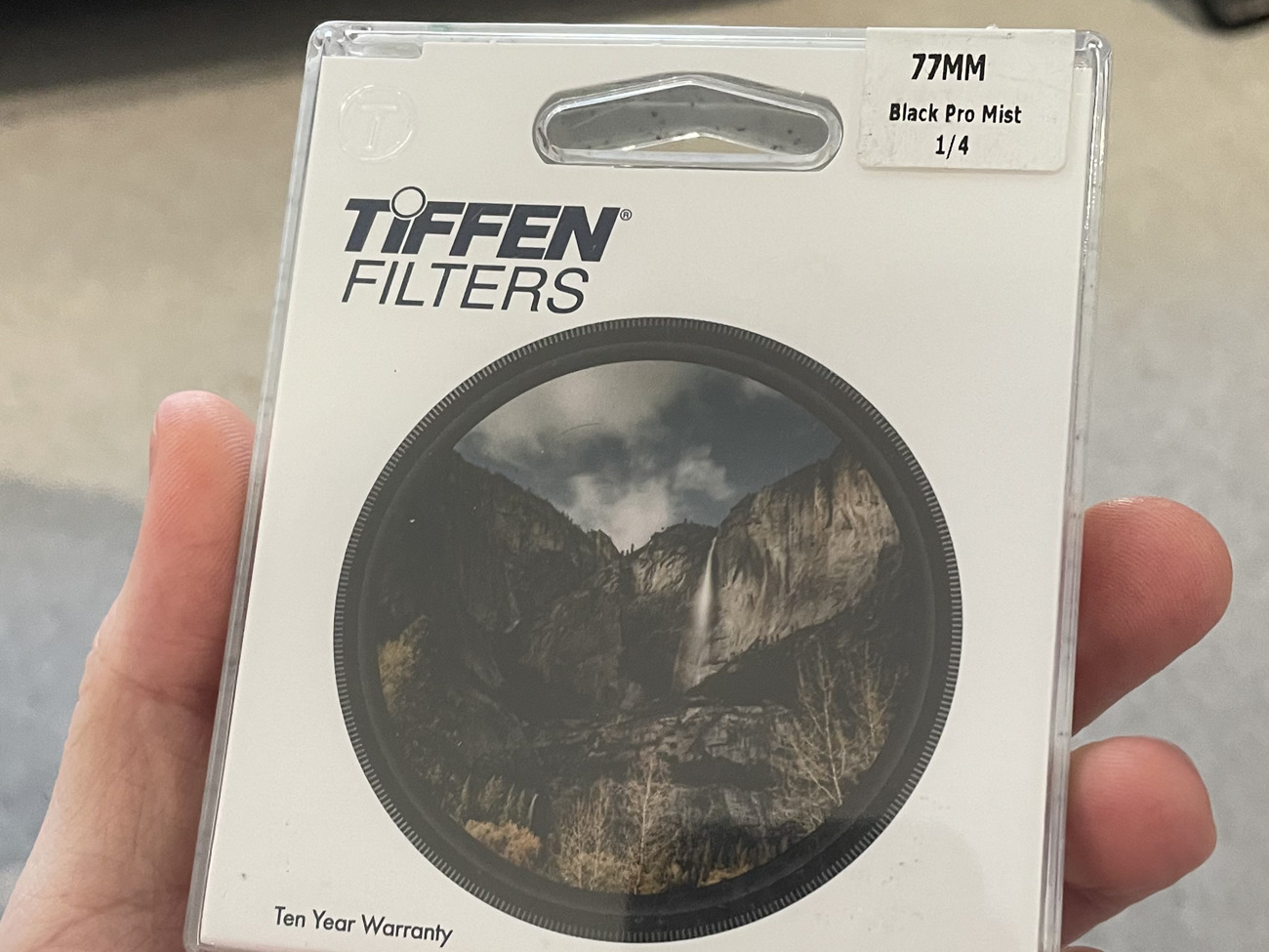Tiffen black pro-mist 1/4 (77mm)