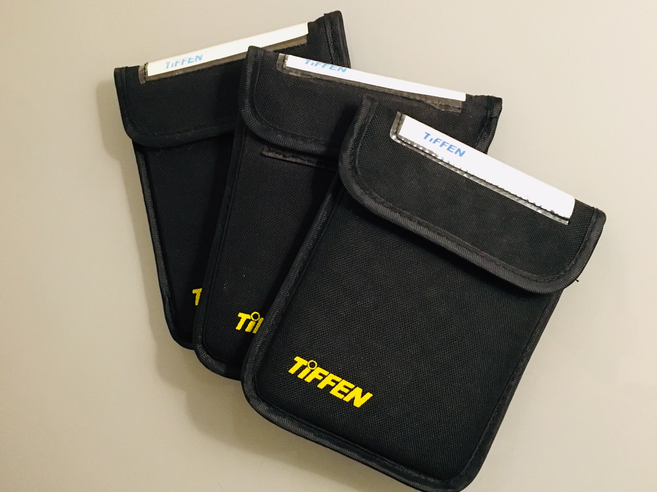 Set of 3 tiffen irnd 4x5.56 filters