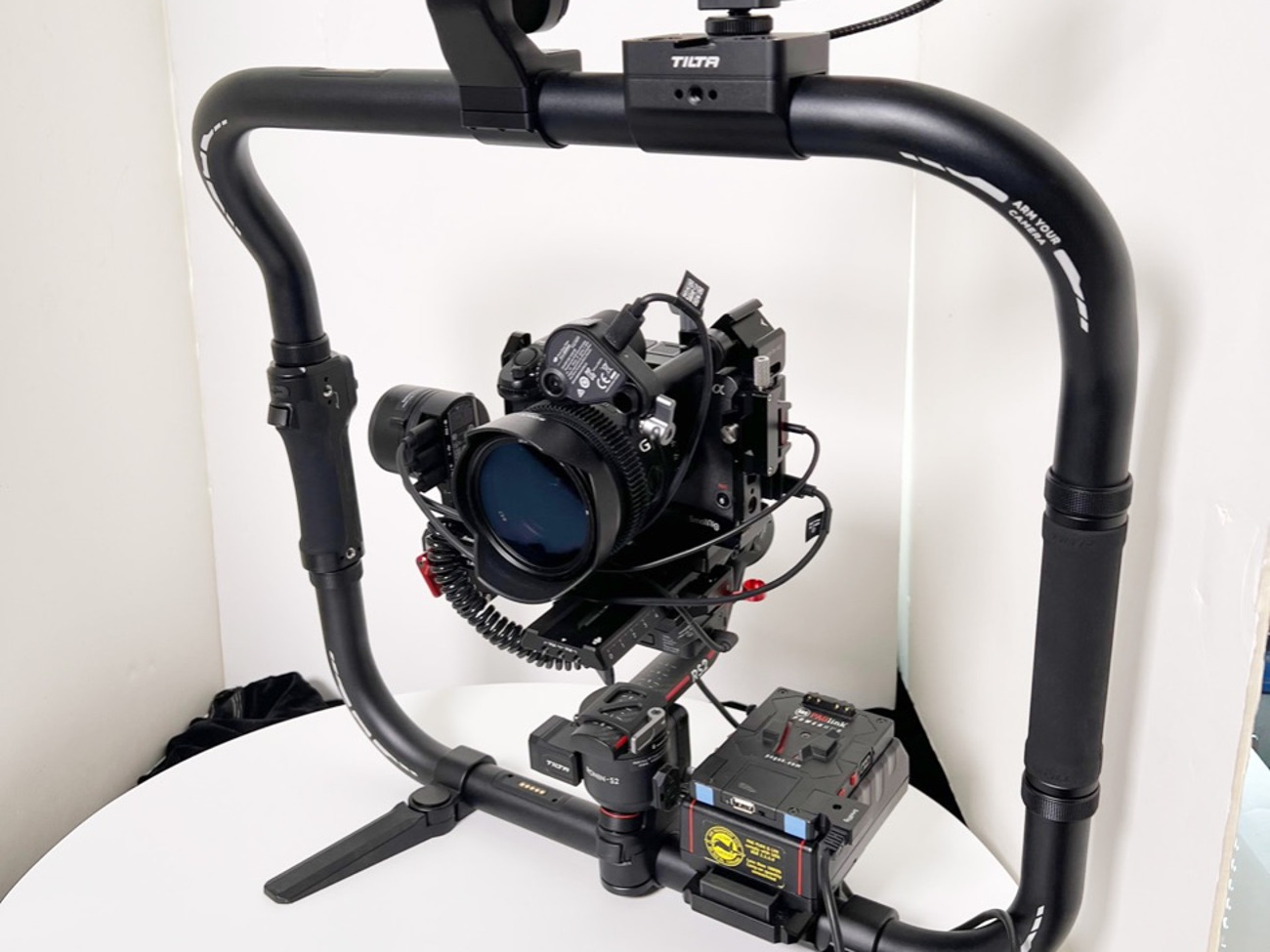 Rent Tilta Basic Ring Grip + DJI RS2 Gimbal package from Struan , Thorpe, Southend-on-Sea for £22 - 55/day