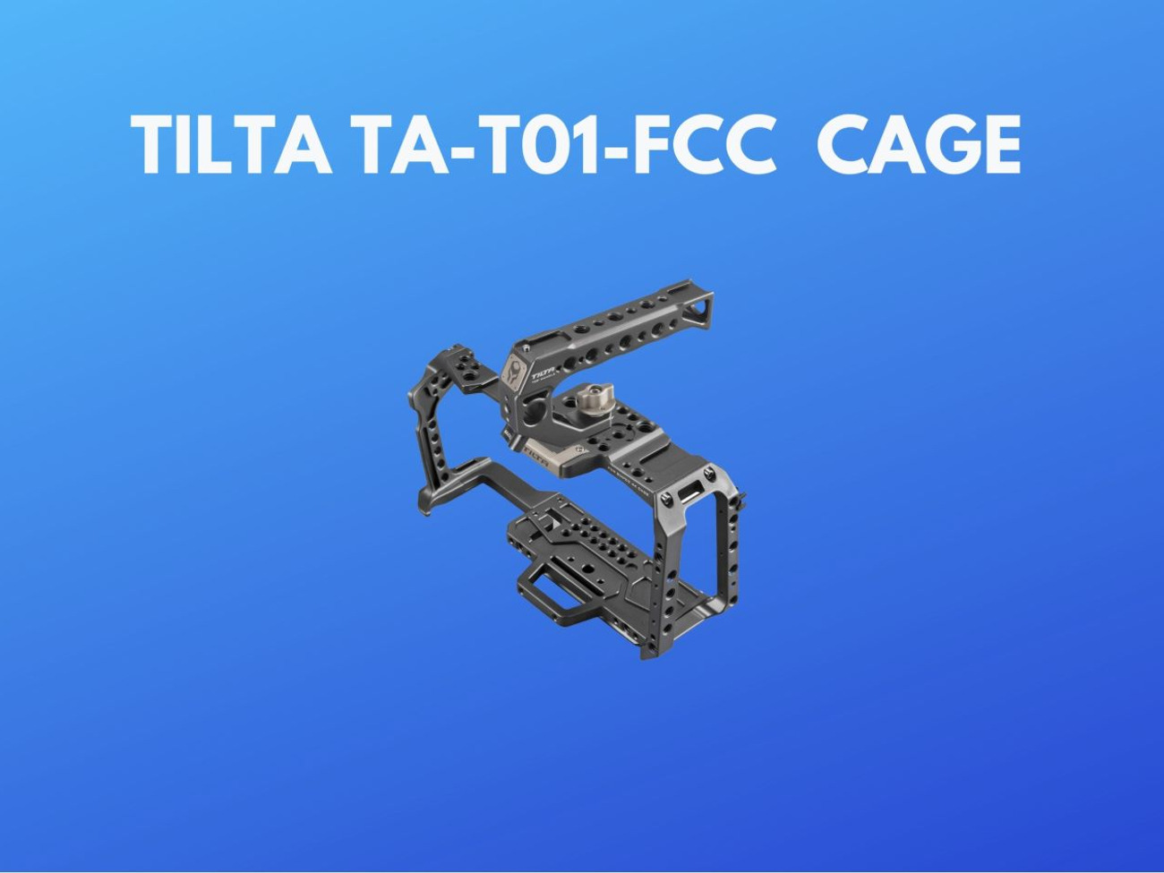 Tilta camera cage and top handle - bmpcc 4k/6k 