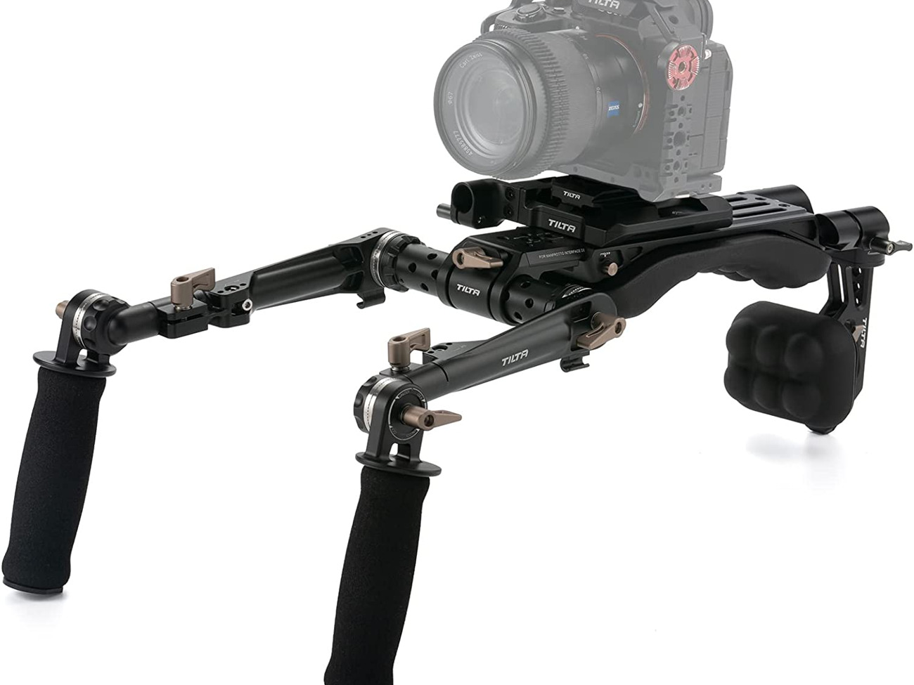 Tilta lightweight camera shoulder rig – handheld