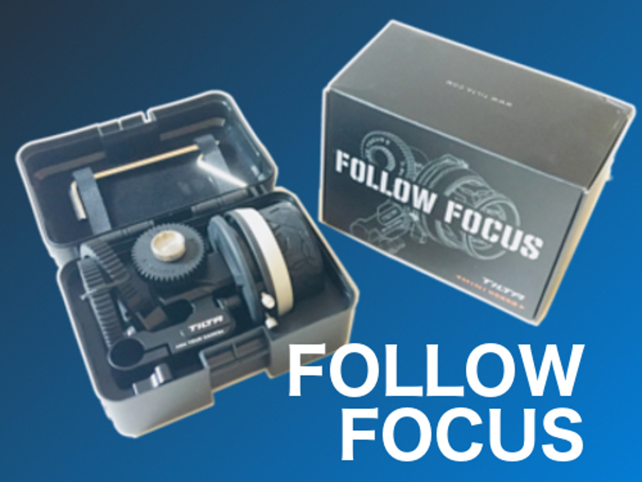 Tilta mini follow focus and lens adaptor