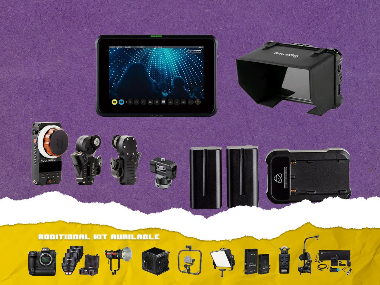 Tilta nucleus m + atomos shinobi 7 monitor 