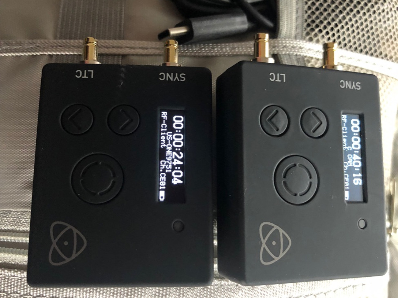 Timecode systems ultrasync one with pulse base station