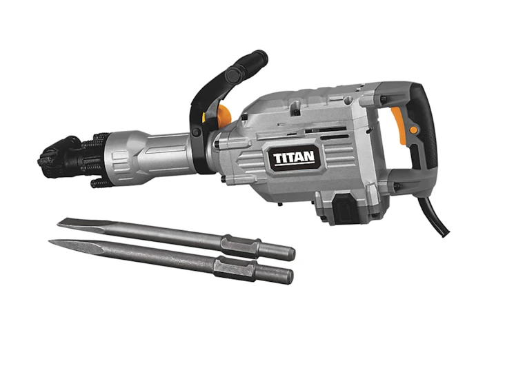 Titan jackhammer concrete breaker - electric 13a 230v