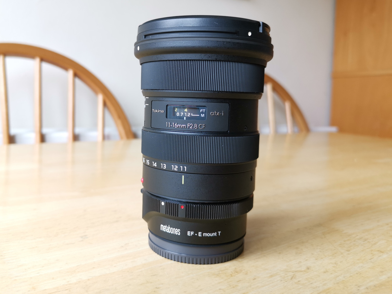 Tokina atx-i 11-16mm f2.8 cf lens - canon ef-s fit