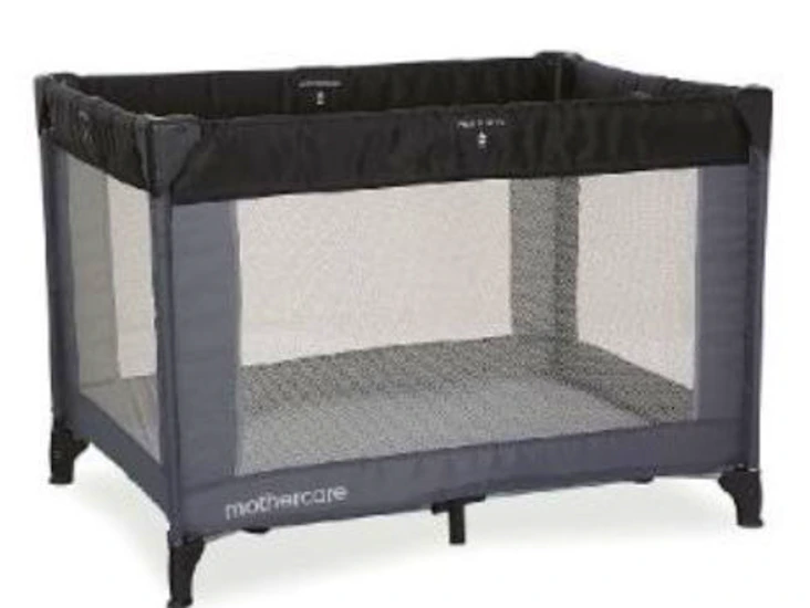 Travel cot/playpen: easy to assemble, birth-24 mths (15kg)