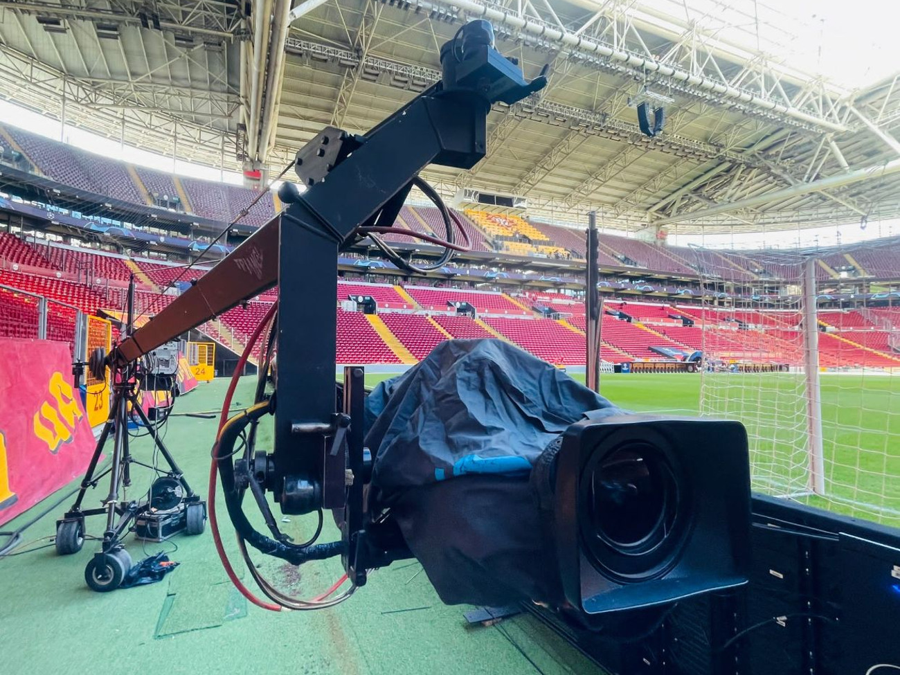 Triangel jimmy jib, jib crane, camera crane