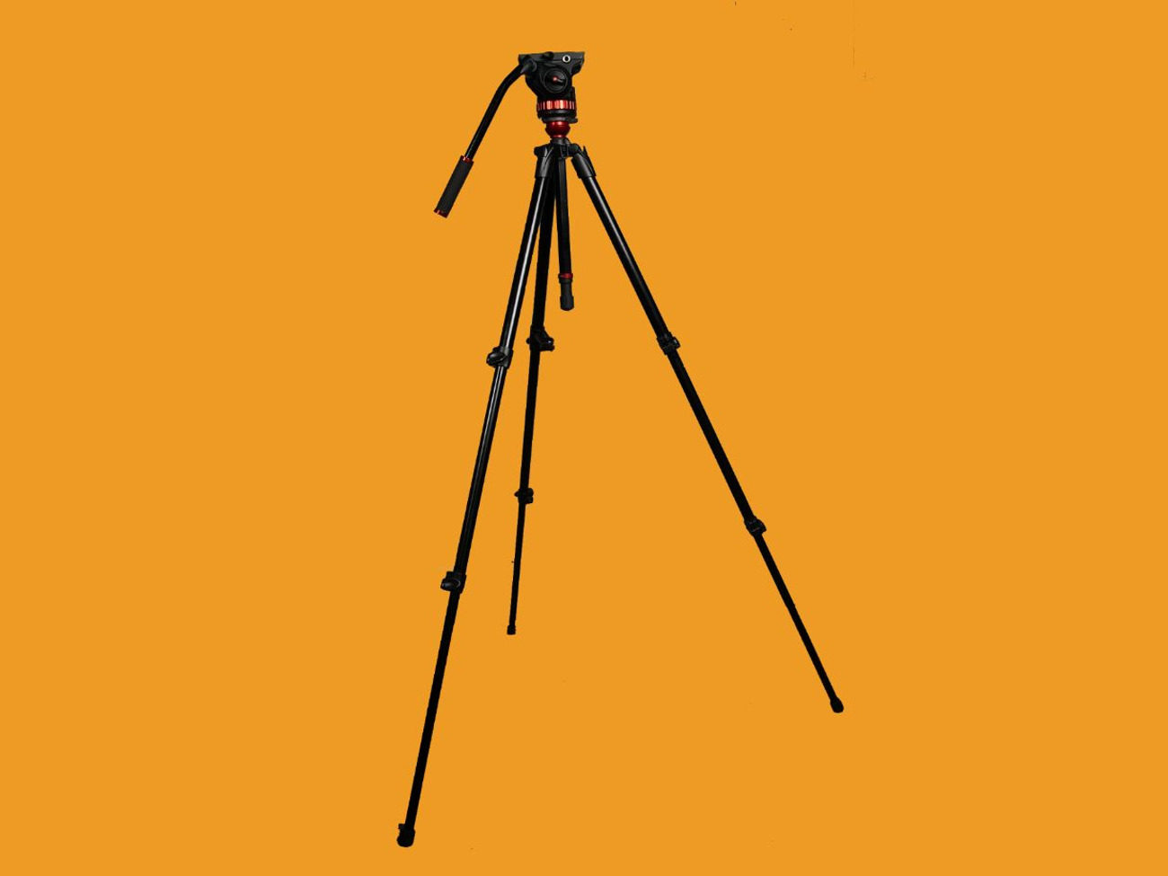 Tripod - manfrotto 755xb with 502 fluid head