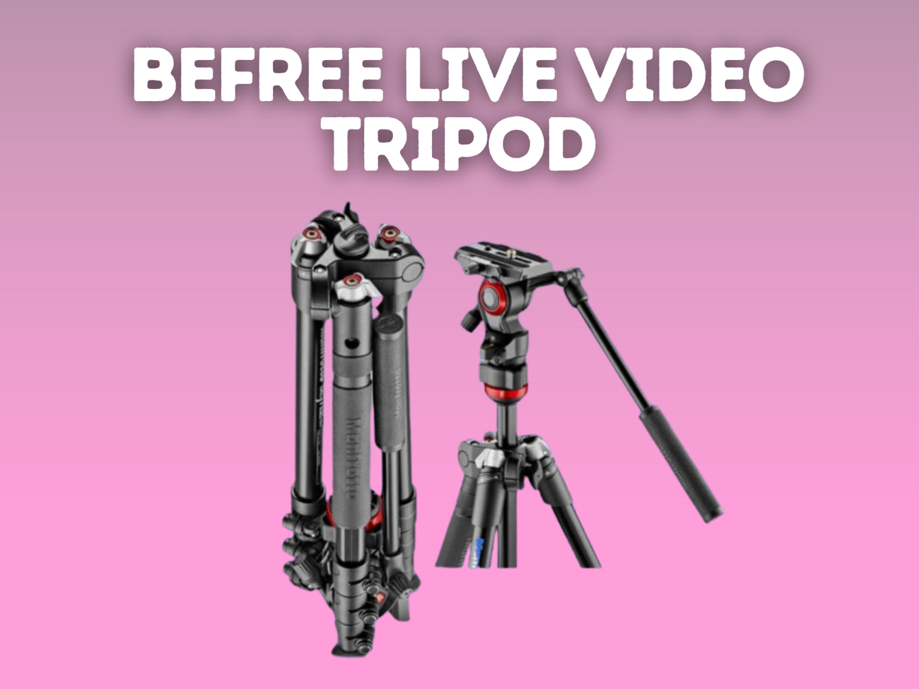 Tripod manfrotto mvkbfr-live video kit