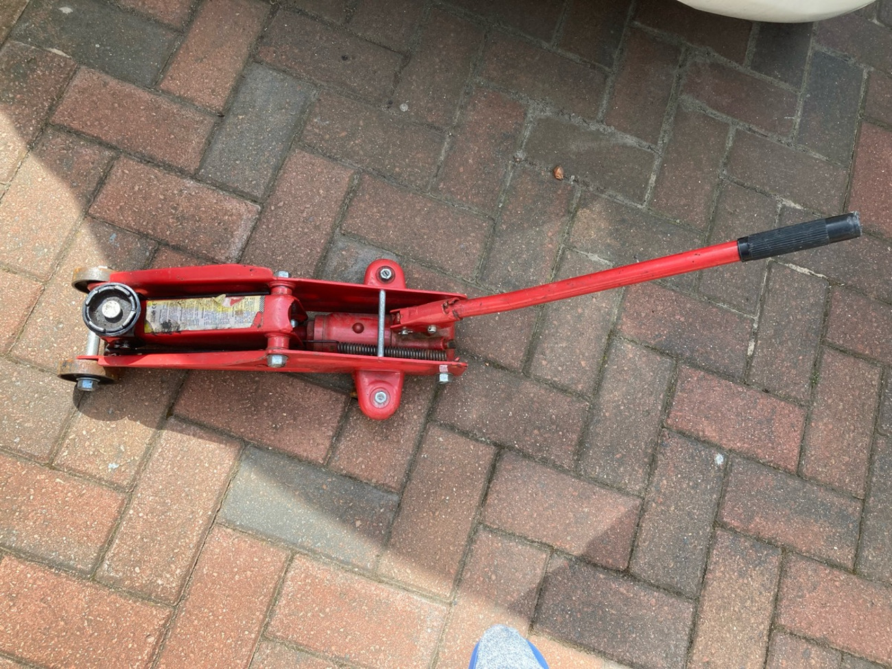 Trolley jack small