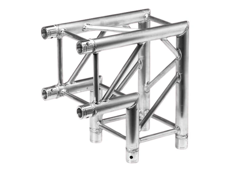 Truss corner stage support