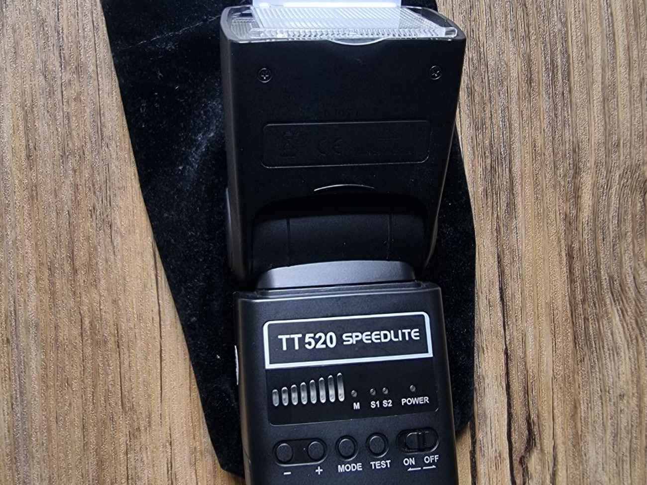 Tt520 speedlite flashgun